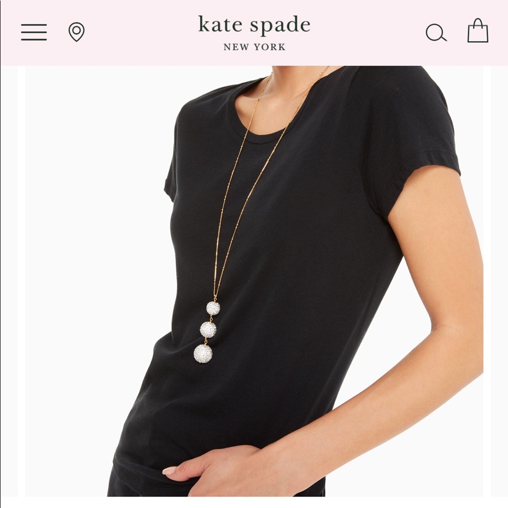 New! kate spade New York razzle dazzle necklace.